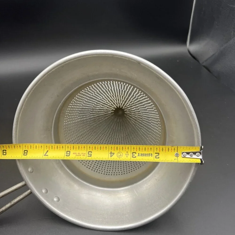 Vintage Wear-Ever No. 8 Aluminum Strainer Colander Canning Sieve Ricer USA